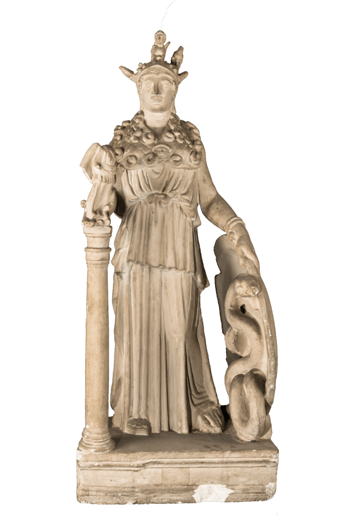 Statuette dite &laquo;&nbsp;Athéna du Varvakeion&nbsp;&raquo; : réplique de l&rsquo;Athéna Parthénos –&nbsp;2016.0.249